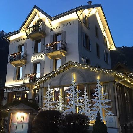 Eden Hotel, Apartments And Chalet Chamonix Les Praz Bagian luar foto