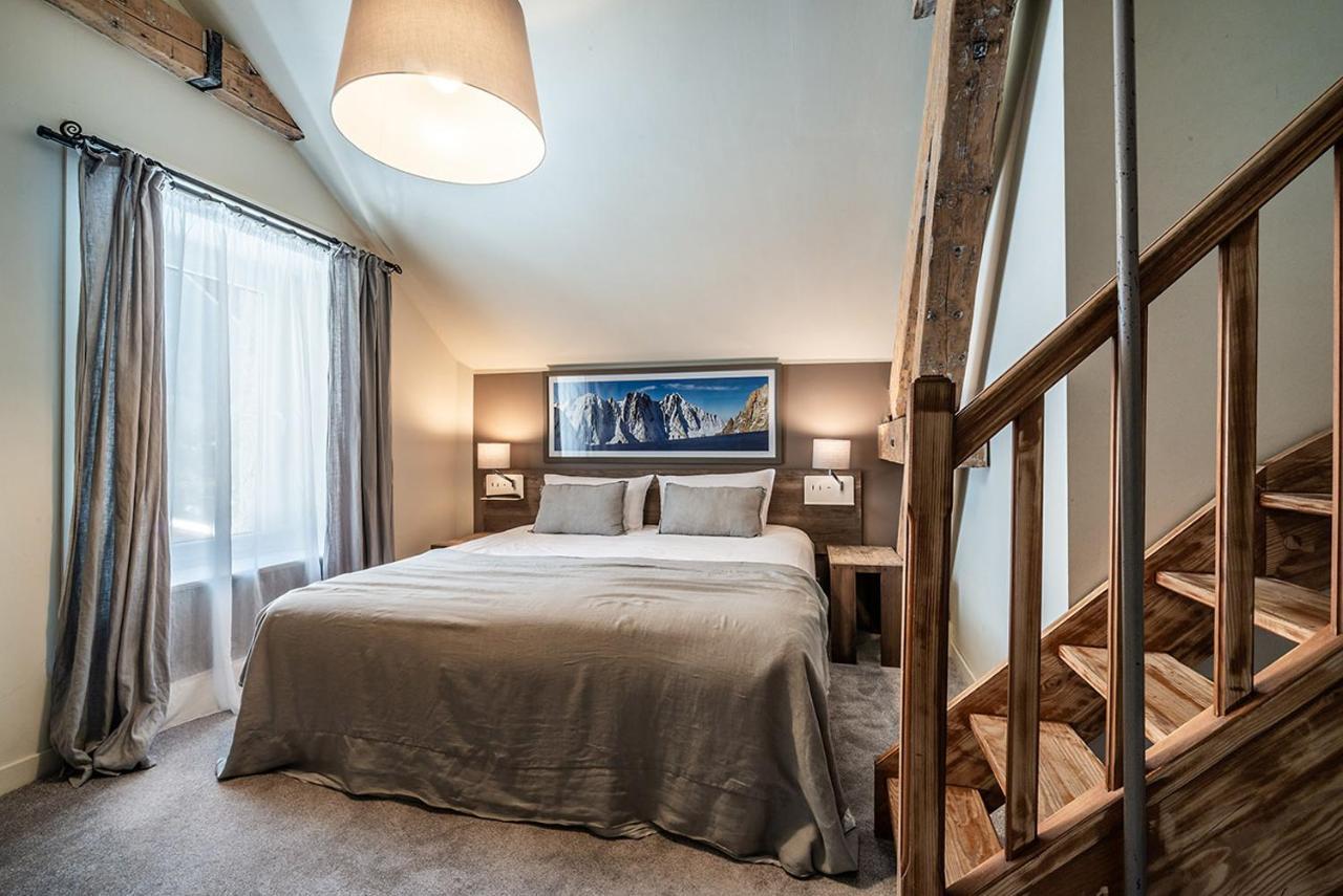 Eden Hotel, Apartments And Chalet Chamonix Les Praz Bagian luar foto