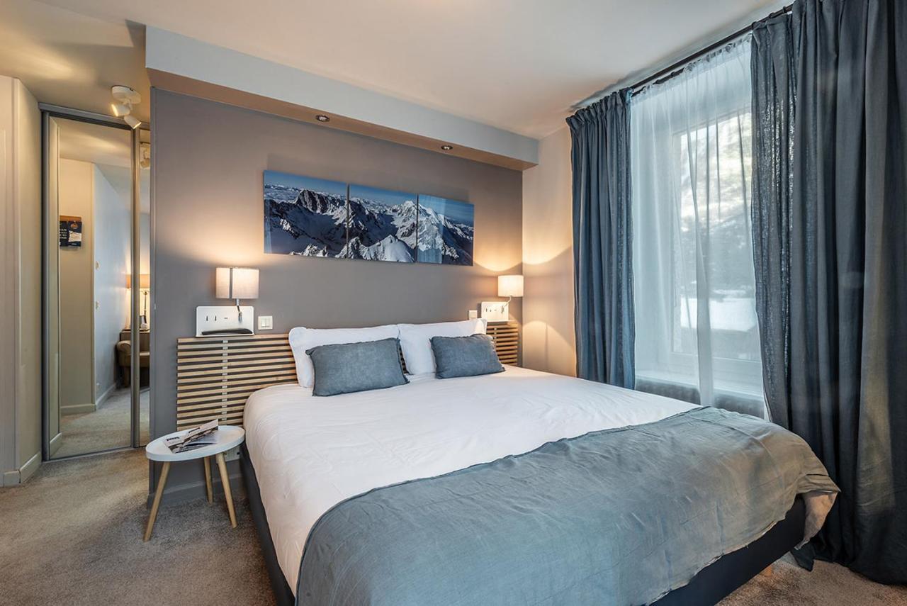 Eden Hotel, Apartments And Chalet Chamonix Les Praz Bagian luar foto