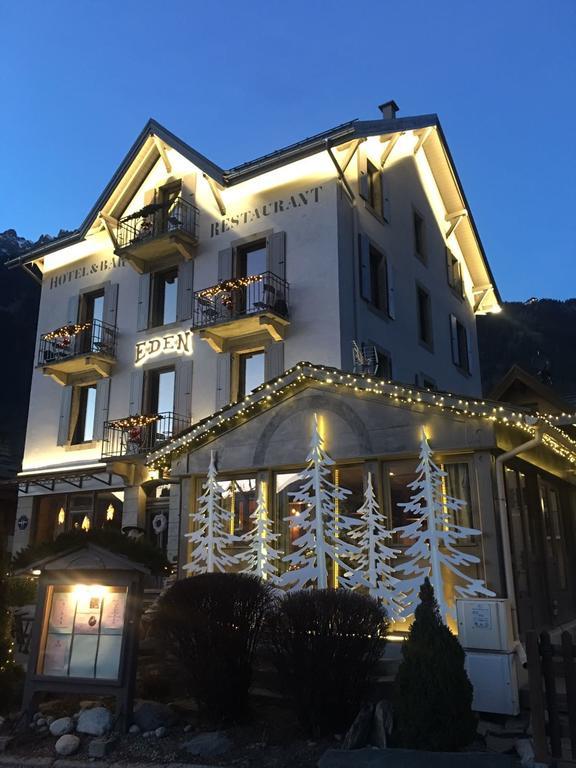 Eden Hotel, Apartments And Chalet Chamonix Les Praz Bagian luar foto