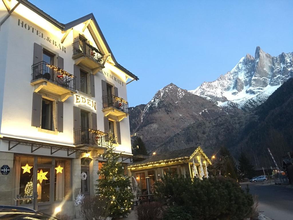 Eden Hotel, Apartments And Chalet Chamonix Les Praz Bagian luar foto