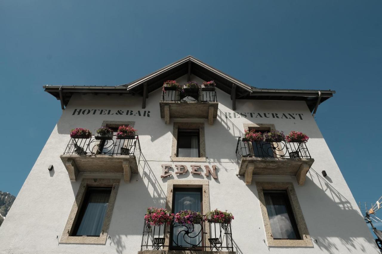 Eden Hotel, Apartments And Chalet Chamonix Les Praz Bagian luar foto