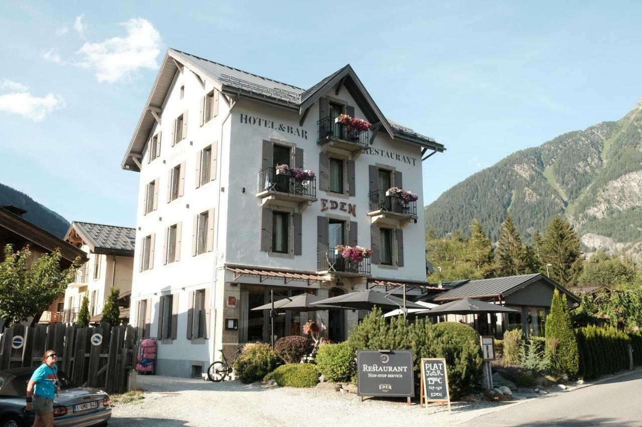 Eden Hotel, Apartments And Chalet Chamonix Les Praz Bagian luar foto